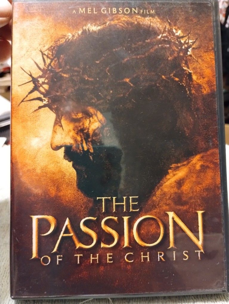 The Passion of the Christ movie on DVD, widescreen