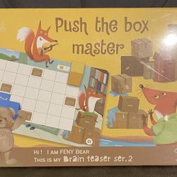 FENY BEAR~Push The Box Master “Brain Teaser” Series 2~Ages 3+. SEALED~NIB