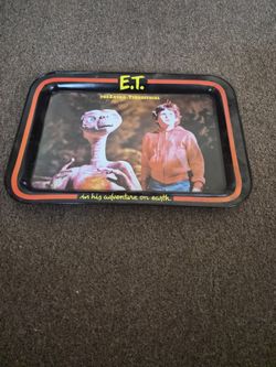Vintage TV Dinner Lunch Tray ET The Extra Terrestrial Alien 1982 Universal E.T.