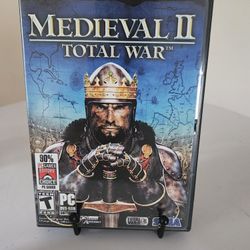 Medieval II Total War PC Video Game CIB Complete In Box With Manual