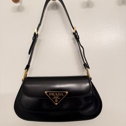 Prada Cleo flap leather handbag
