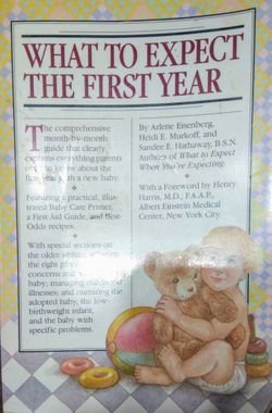 What to expect the first year book