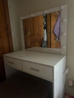 White Vanity