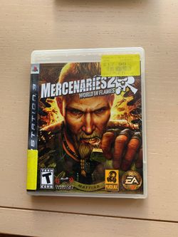 Mercenaries 2 world in flames ps3 video game PlayStation 3