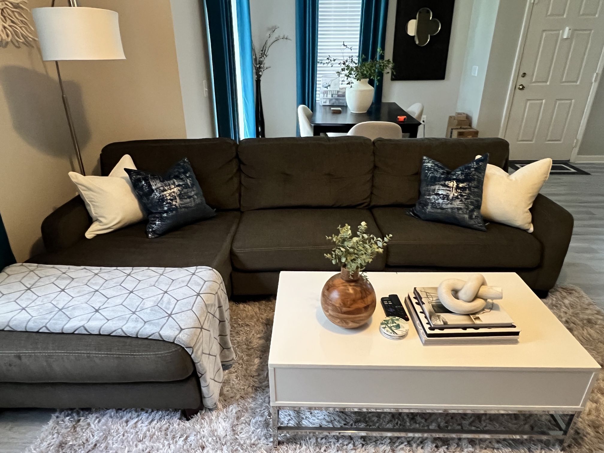 Gray Sofa/Chaise