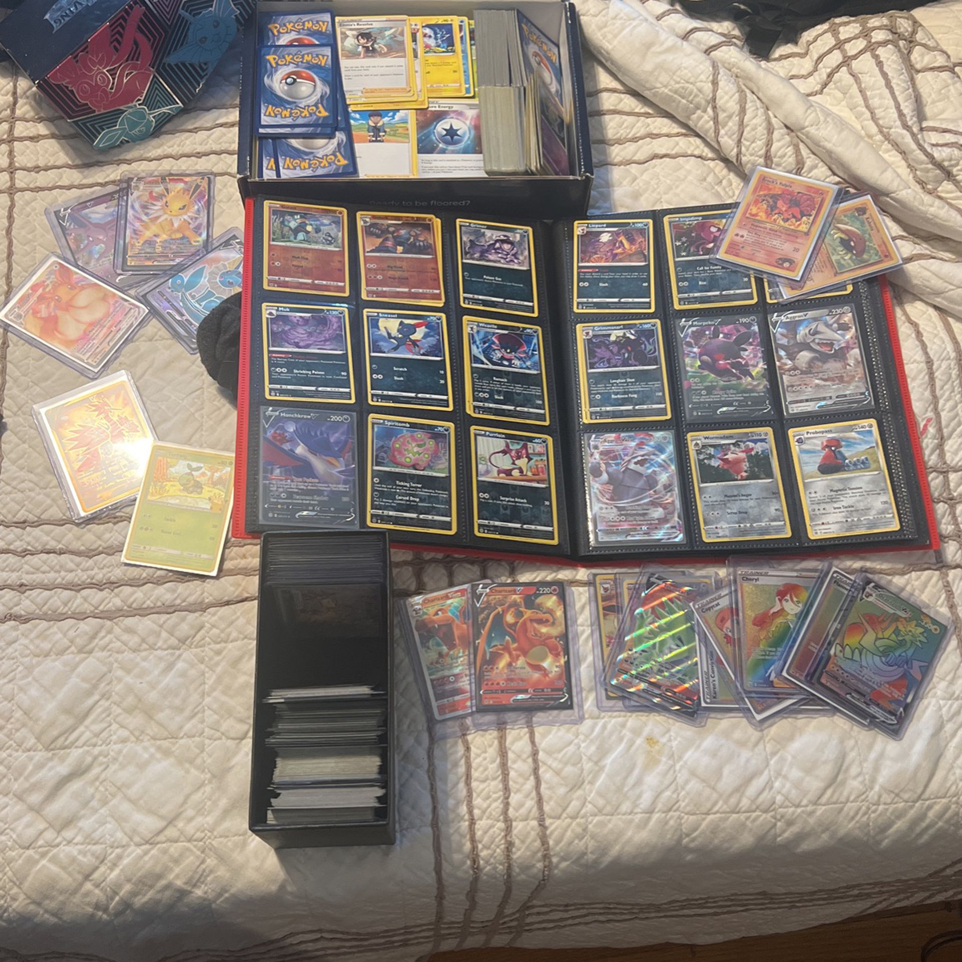 Entire Collection Of Pokemon Cards (old and new)