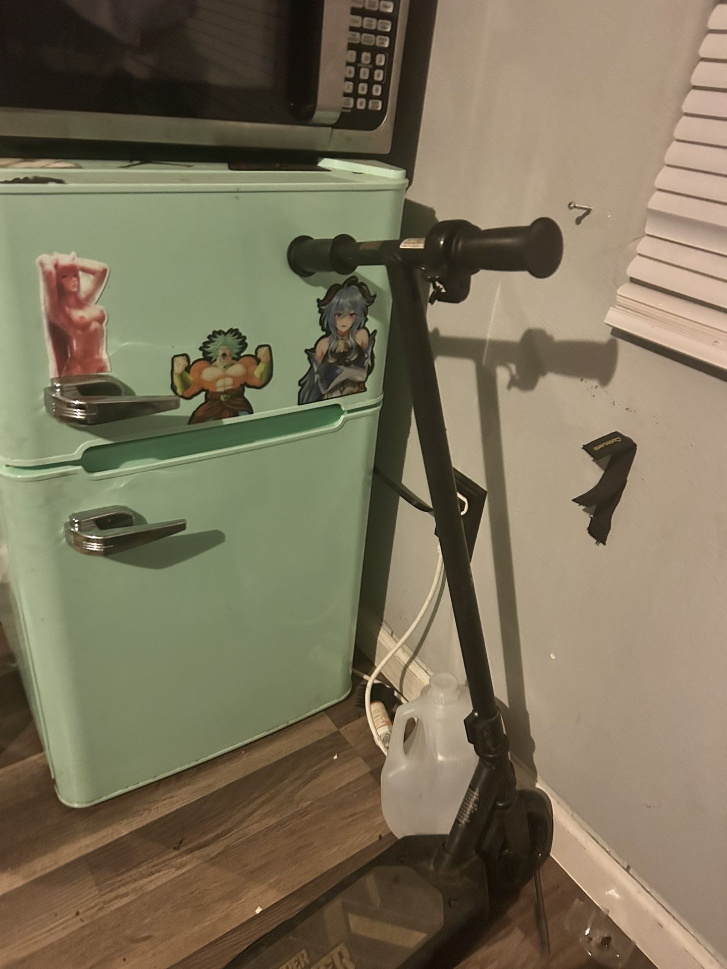 Blue Mini Fridge