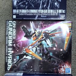 Gundam Kits- Brand New In Box 