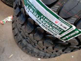 New set of tires mud terrain 285 70 17