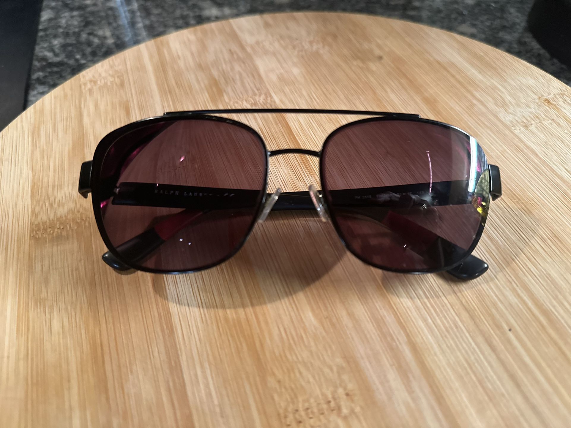 Ralph Lauren Men’s Aviator Sunglasses *please READ Description For Location*