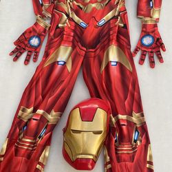 Kids Avengers Iron  Man  Costume 