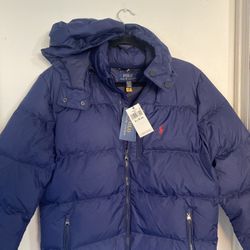 Polo Navy Blue XL Jacket (Size 18-20) NWT 