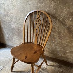 Ethan Allen Spindle Vintage Dining Chair 