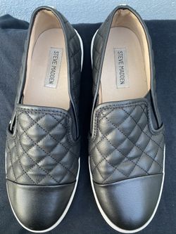 Steve Madden Quilted Sneakers - 8.5
