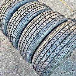 Set 235/55-20 Bridgestone con el 80% de vida