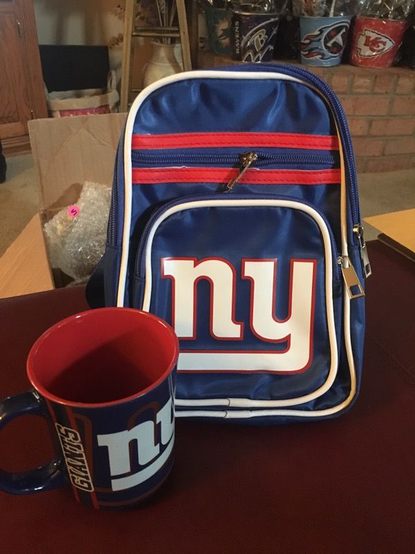 New York Giants Mini Sling Bag and coffee mug