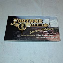 Brand New Open Box Fortune Or Failure Monopoly Style Board Game (Is Complete Nothing Missing)