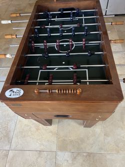 Fooseball and Pool Table
