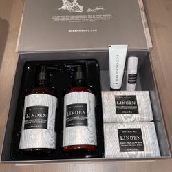 Beekman 1802 Bounty Box LINDEN Goat Milk Bath & Body 6-piece Gift Set