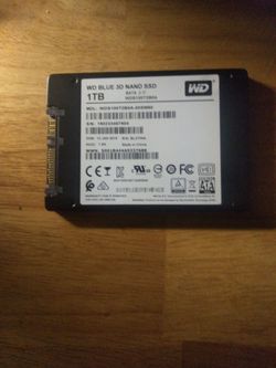 1 TB WD SSD  for laptop
