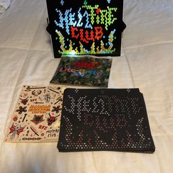 Stranger things Lite Brite