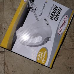 Premium 150w Electric Hand Mixer, Batidora De Mano, 2 For 1 Sale