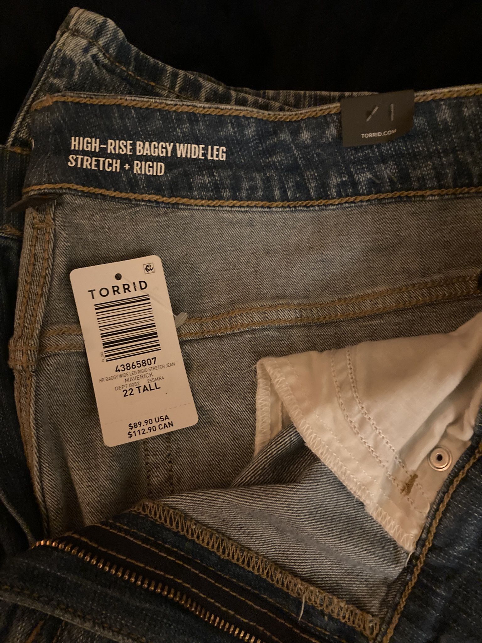 Torrid Jeans 22 Tall