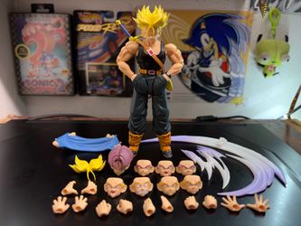 Sh Figuarts Tonsen Art Toys Future Trunks Dragon Ball Z Action Figure