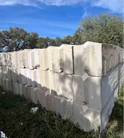 Large Concrete Wall Blocks