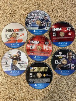 PS4 Games - 7 PlayStation 4 Video games