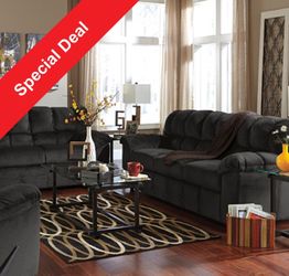 NEW In Plastic Ashley Sofa & Love Set We Deliver