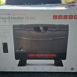 Portable Infrared Heater. Freestanding Or Wall Mount.