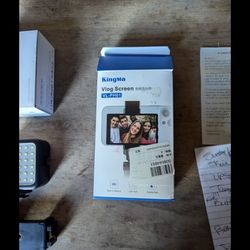 NEW VLOG SCREEN /P96 LED VIDEO LIGHT BUNDLE 