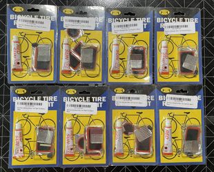 8 Packed Bicycle Repair Kits