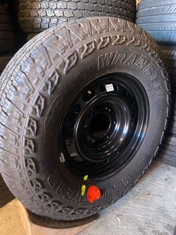 New old stock. OEM Spare. 265 75 R 16” Goodyear wrangler A/T Territory  new flawless condition $150