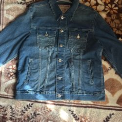 True Religion Denim Trucker Jacket 