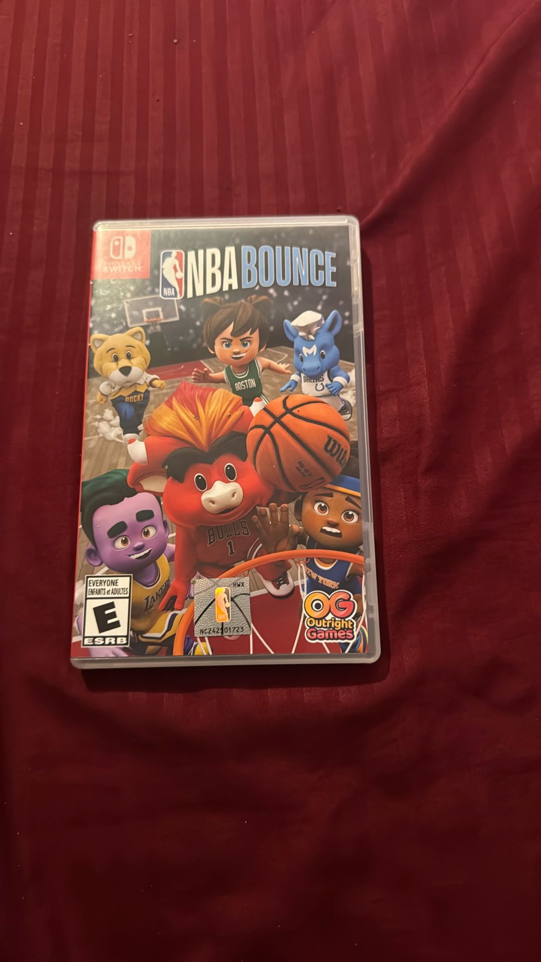 NINTENDO SWITCH NBA BOUNCE BRAND NEW