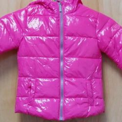 Hot Pink Puffer Jacket