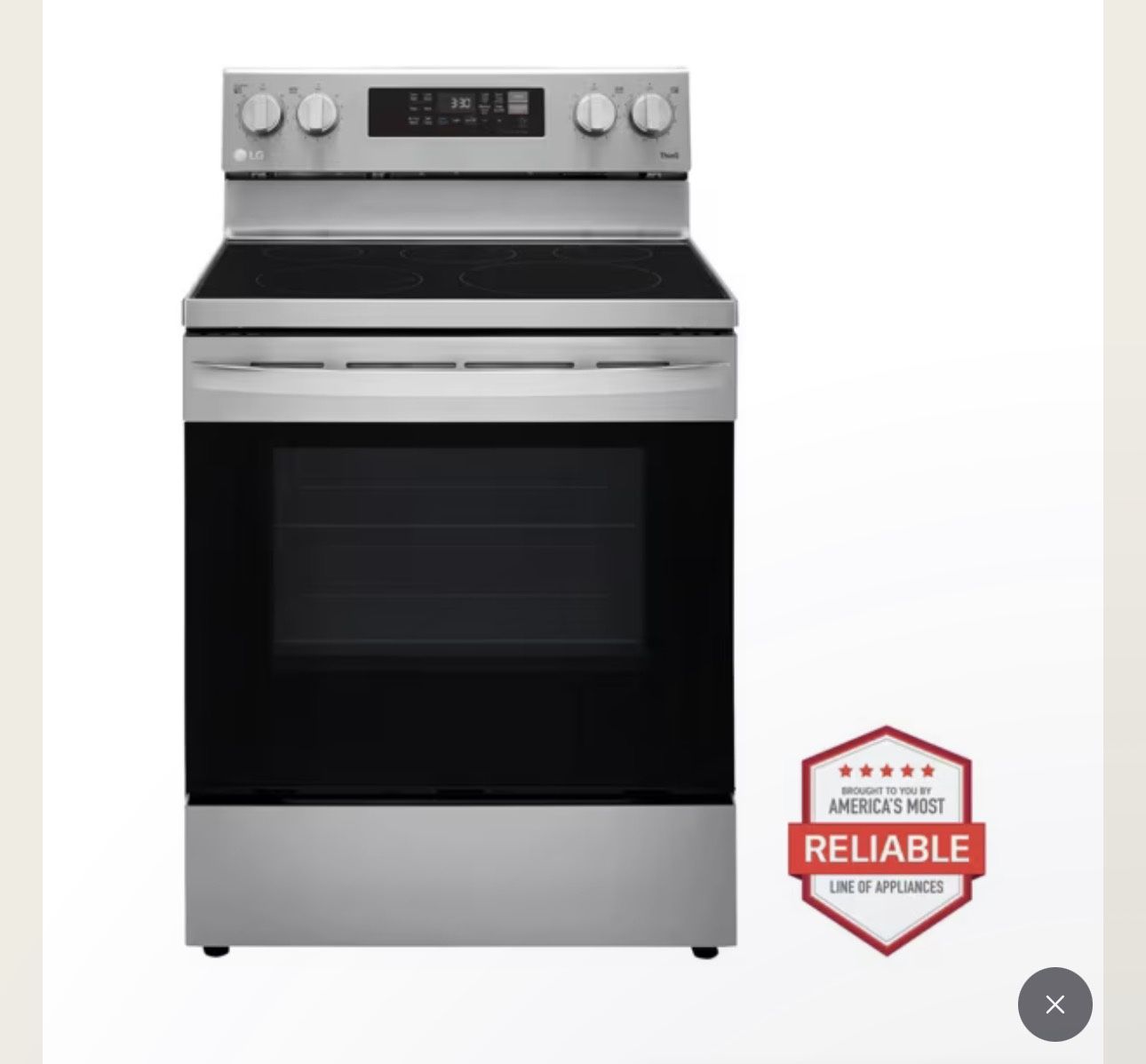 LG Electric Stove Oven
