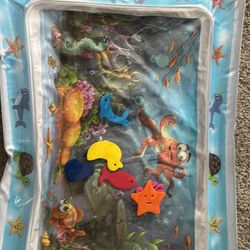 Inflatable Tummy Time Water Mat