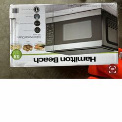 Brand new microwave, and box