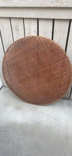 Large Wicker Wall Hanging 