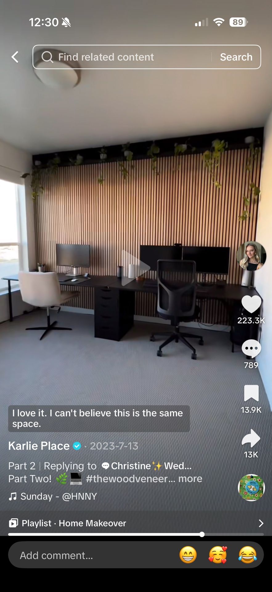Wide Office Desk
