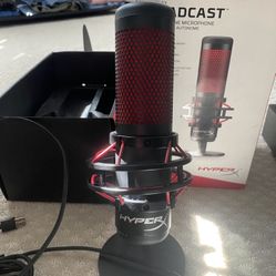 Hyper X QuadCast Gaming mic