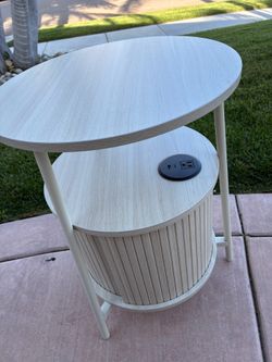 Brand new 2pcs nightstands with charging