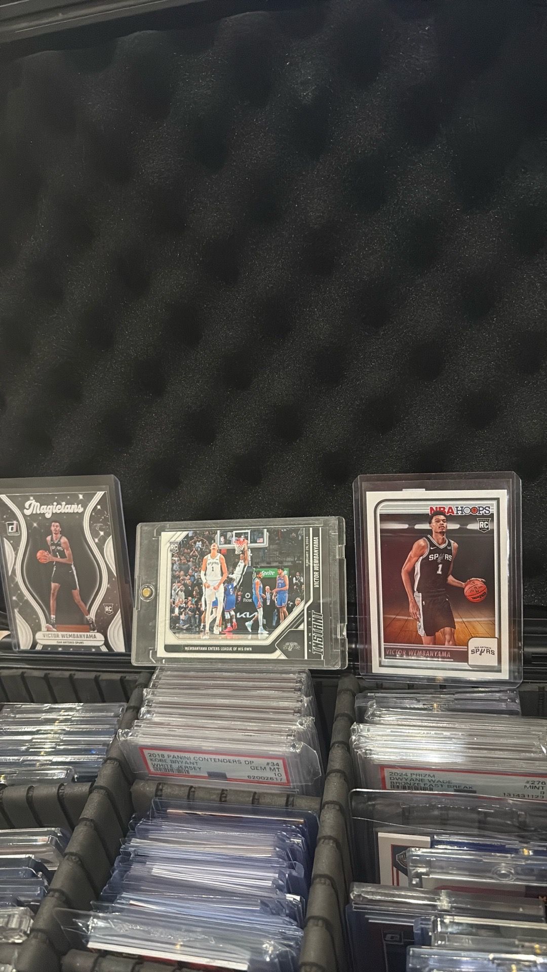 3 rookie wemby LOT