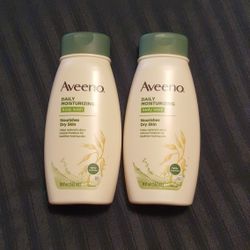 $5 EACH (5 AVAILABLE) Aveeno Daily Moisturizing Body Washes 18oz