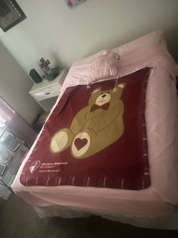 Electric frame with mattress