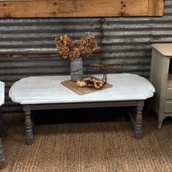Modern farmhouse, coffee table refinished