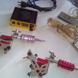 Pro Tattoo Kit W/ Two Machines 